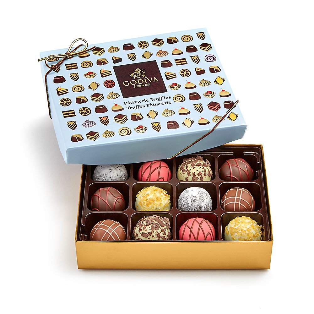 Patisserie Dessert Truffles Gift 12Pcs