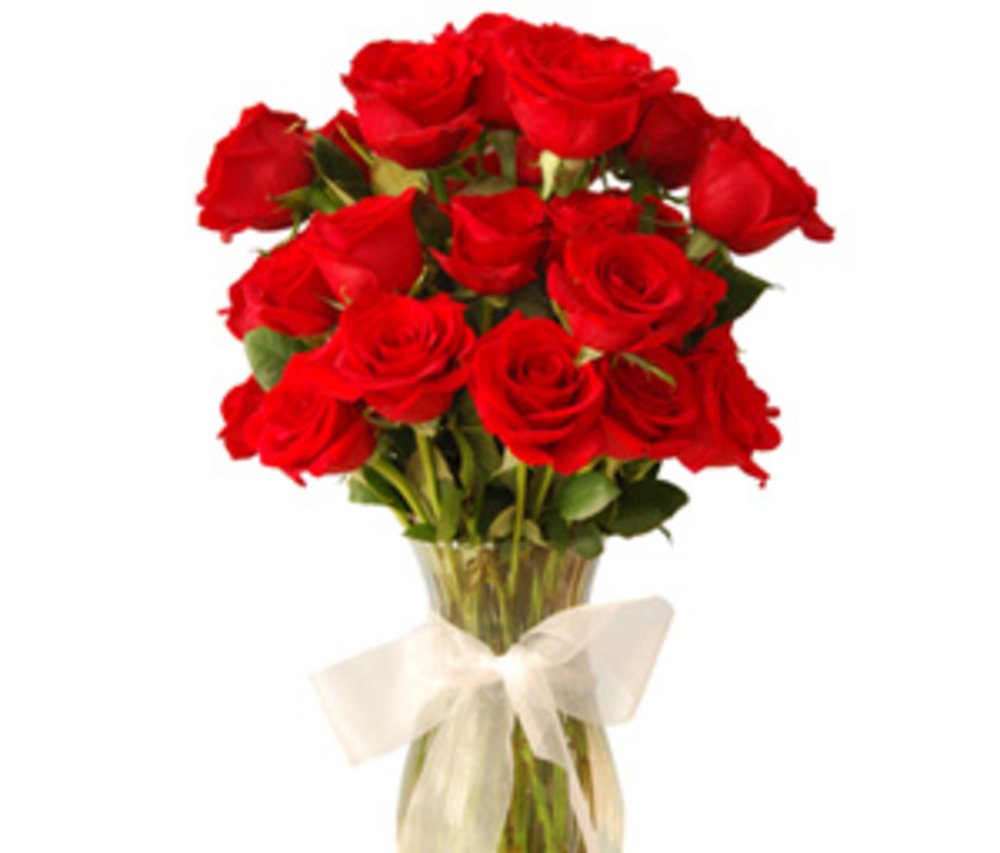 Lovely Red Roses Bunch