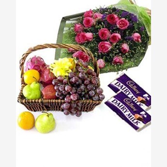 A Pretty Fruit Basket