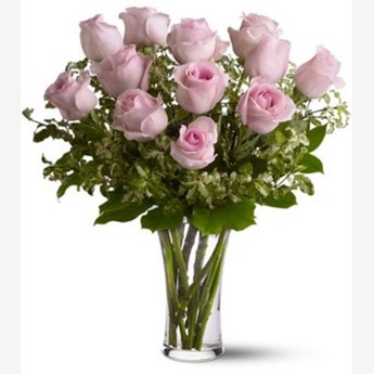 Pink Roses & Greens