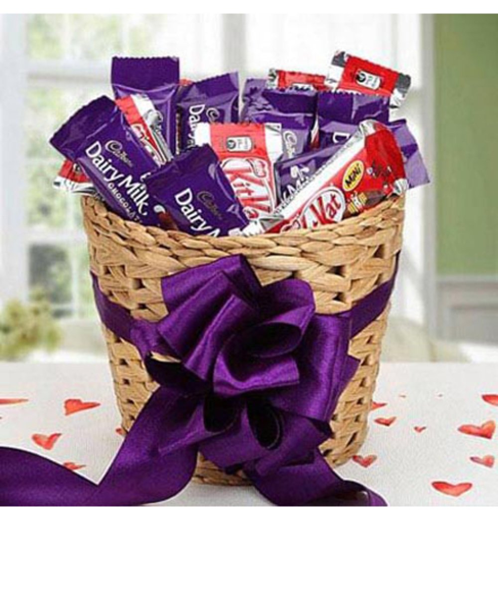 chocolate basket