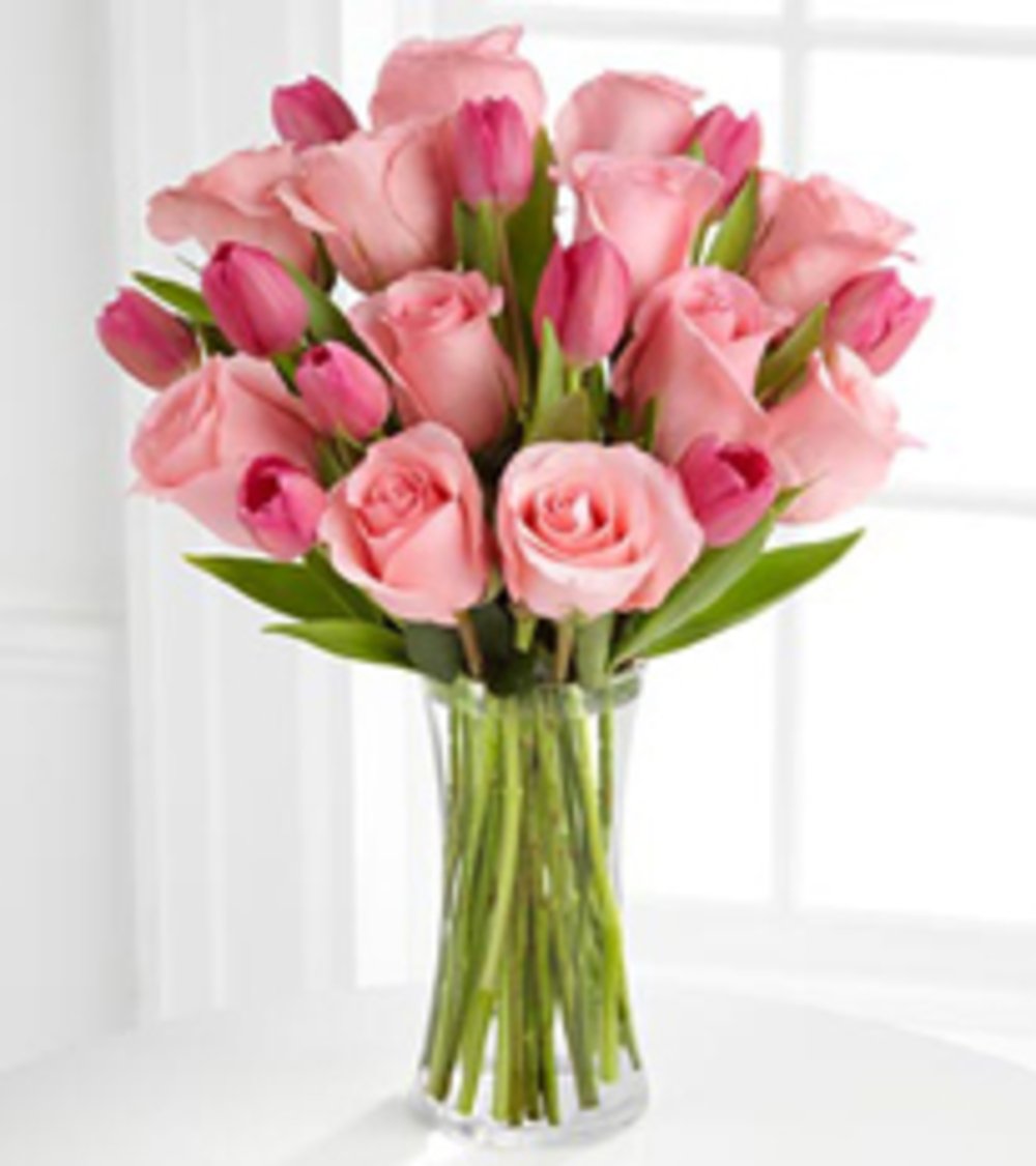 Pink Flowers Arrangement