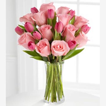 Pink Flowers Arrangement
